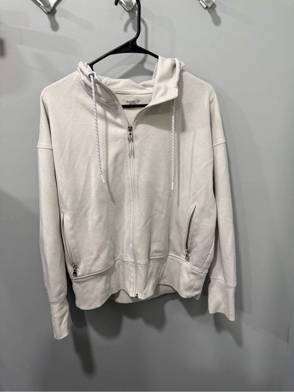Womens old navy active zip up hoodie size large